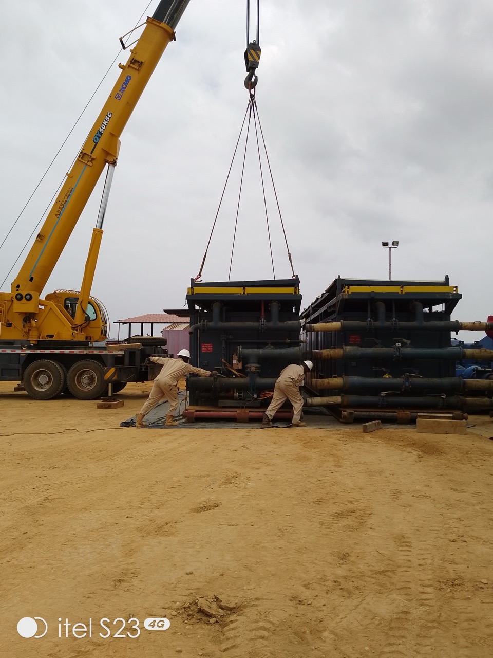 Rig up alinhamento bomba Cst 7 – grande