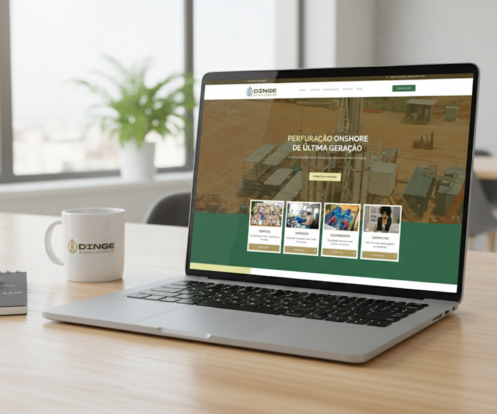 Dinge Sondagens Lança Novo Site Corporativo